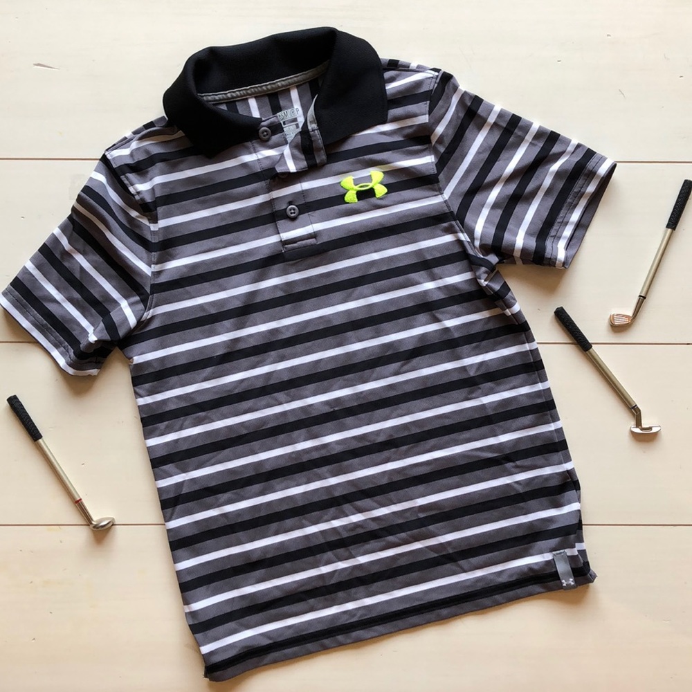 NWOT!! Under Armour Boys Golf Polo